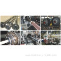 steel wire sprial 4layer composite pipe extrusion line